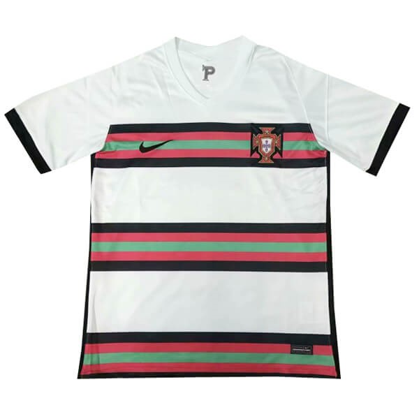 Thailande Maillot Football Portugal Exterieur 2020 Blanc